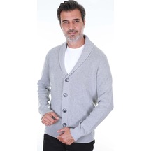 San&Fa Düğmeli Regular Fit Erkek Hırka