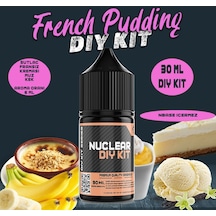 Nuclear 30 Ml Dıy Kit French Pudding Gıda Aroması 6 Ml Aroma İçerir