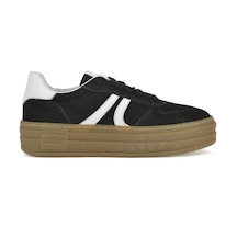 Ziya, Kadın Hakiki Deri Sneaker 1431000z6640 Siyah Siyah