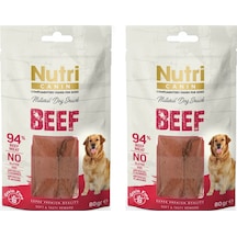Nutri Canin Sığır Fileto Tahılsız Köpek Ödülü 80 G X 2 Adet