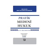 Gazi Kitabevi - Pratik Medeni Hukuk - Prof. Dr. Oğuz Sadık AYDOS