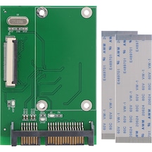 Nayomiglow 1.8 İnç 40pin Zıf/ce Ssd Hdd Sabit Disk Sürücüsü 7+15 22 Pin Sata Adaptör Dönüştürücü Kartı