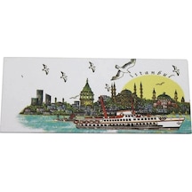 İstanbul Temalı Magnet Alk2228 Çok Renkli