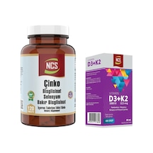 Çinko Selenyum Bakır 120 Tablet & Vitamin D3 K2 Damla