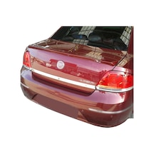Fiat Linea Krom Bagaj Çıtası 2006-2012 -Delikli- Paslanmaz Çelik