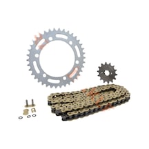 SFR ZİNCİR DİŞLİ SETİ GOLD O-RINGLİ (TAKIM) HONDA CBR250R (14T-38