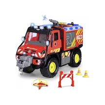 203719033 Dickie Unimog U530 Fire Rescue Freewheel Light Sound İ