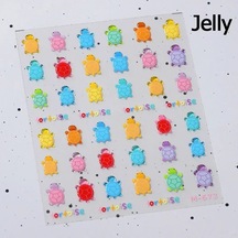 1 Adet 5d Mısır Kedi Nail Art Kawaii Çıkartmalar Bronzlaşmaya Karikatür Kedi Tasarım Kendinden Yapışkanlı Manikür Çıkartmaları Dekorasyon Aksesuarları Dıy Haki / Tan