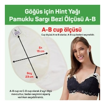 Göğüs Hint Yağı Sargı Bezi - A-b Cup