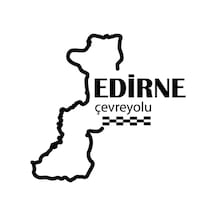Edirne Çevreyolu Sticker 12 9 Cm
