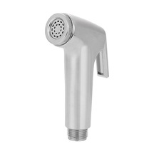 Pirinç El Düzenlenen Bide Sprey Duş Başlığı Douche Kiti Bakır Vana Banyo Bide Püskürtücü Jet Musluk Tutucu Gümüş