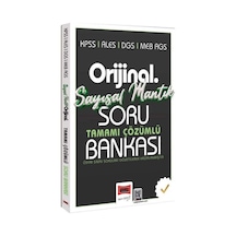 Yargı Yayınları Kpss Ales Dgs Meb Ags Orijinal Sayısal Mantık Tamamı Çözümlü Soru Bankası