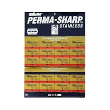 Perma-sharp Süper Jilet X 5 Adet 20 Adet Tam
