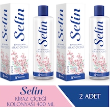 Selin Parfümlü Kolonya Kiraz Çiçeği 2 x 400 ML