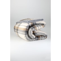 Comforter Çift Kişilik Yorgan Set Volenta Gri 220x240 Cm Gri