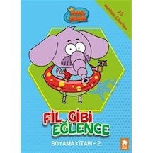 Kral Şakir Fil Gibi Eğlence Boyama Kitabı 2