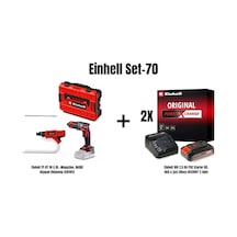 Einhell Set-70 Einhell Akülü Alçıpan Vidalama+2x 18v 2,5 Ahakü & Şarj Cihazı