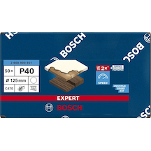 Bosch Exp C470 Zımpara Kağıdı 125 Mm 40 Kum 50 Li