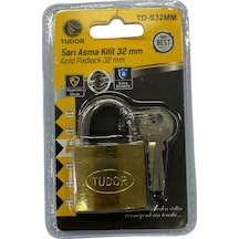 Ennalbur Tudor 32 Mm Sarı Asma Kilit