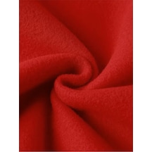 Kışlık Kapüşonlu Mickey & Minnie Mouse Sweatshirt Kırmızı Kışlık Kapüşonlu Mickey & Minnie Mouse Sweatshirt Kırmızı