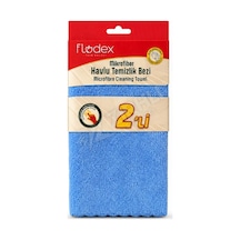 2 Adet Flodex Mikrofiber Havlu Temizlik Bezi 2'li