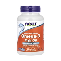 Now Foods Omega 3 Balık Yağı Fish Oil 100 Softgels