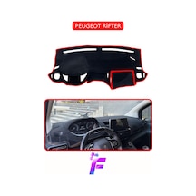 Peugeot Rifter Uyumlu Torpido Örtüsü Yansıma Önleyici Tam Koruma Kolay Ve Hızlı Montaj J21