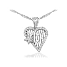 Gümüş Kalp Yıldız Bayan Kolye Pnd47138263 Gümüş