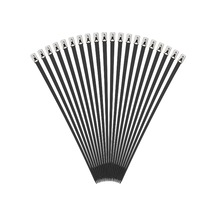 Tügen Pvc Kaplı Paslanmaz Çelik Kablo Bağı 4,6 X 362 Mm 100 Adet