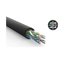 Cat6 Ethernet Kablosu, 3 Metre, Siyah