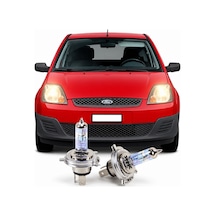 Ford Fıesta Halojen Sarı Kısa Ve Uzun Far Yedek Ampulü H4 Xtreme Vısıon %150 Xv 2 Adet
