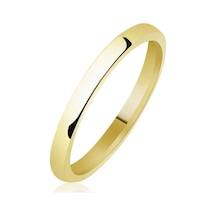 2 Mm Düz Bombeli Gold Gümüş Alyans (510933828)