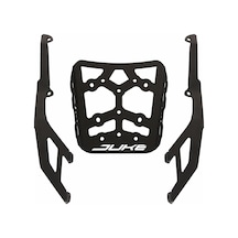 GP Kompozit KTM Duke 250 / 390 2024 Uyumlu Arka Çanta Demiri Siyah
