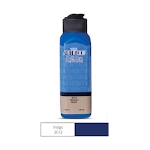 Akrilik Boya 140 Ml. Şişe Indigo Renk Kodu: 3012 Karışık