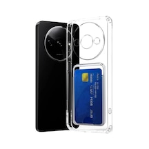 Newface - 492 - Xiaomi Redmi A3 4g Kılıf Kart Şeffaf Silikon - Novapazr - - Şeffaf