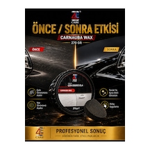 4e Ultimate Polish: Profesyonel Çizik Giderici, Boya Temizleyici Ve Ayna Etkili Cila Seti - 270 Gr Sünger & Bez li