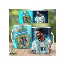 Ghostbastır Desıgn Messi Kupa Bardak Tek Adet K0454 Çok Renkli