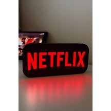 Netflix Tasarımlı Dekoratif Aydınlatma Led Çok Renkli