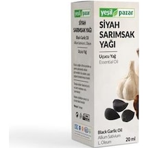 Yeşil Pazar Siyah Sarımsak Yağı 20 ML