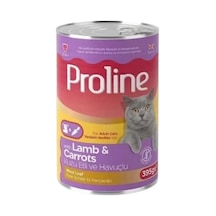 Proline Kuzulu ve Havuçlu Gravy Yetişkin Kedi Konserve Maması 395 G