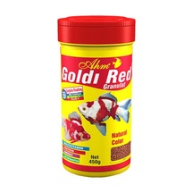 Ahm Goldi Red Granulat Balık Yemi 100 Ml
