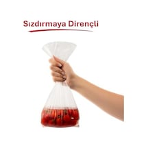 3'lü Çok Al Az Öde Ekonomik Paket Orta Boy 60'lı Buzdolabı Poşeti, Sızdırmaz & Bpa İçermez Gıda Saklama Torbası, Et, Tavuk, Balık, Sebze, Meyve, Çorba, Sos, Peynir, Kuruyemiş, Sandviç