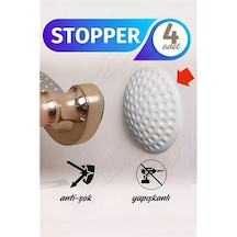 Zenvac Kapı Stopperi Golf Topu Model Kapı Çarpma Önleyici 4 Adet 721172 Zenvac29 Renkli