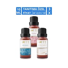 Lofty Pudra Okyanus Beyaz Sabun Uçucu Yağ Buhurdanlık Esansı Oda Kokusu 10 ML