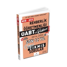 2026 Öabt Meb-ags Nin Rehberi Rehberlik Çıkmış Sorular Son 12 Yıl Çözümlü - Çetin Bozkay