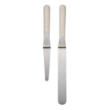 Ikea Lättbakad Pasta Ve Krema Spatulası 2'li Bej Krom