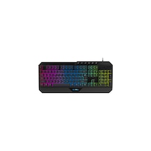 Nexus K1 Rgb Full Membran 104 Tuşlu / Ses Kontrol Mekanizmalı Örgü Kablolu Gaming Klavye