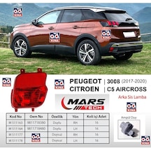Mars M511178 Arka Sis Farı Sol P3008 17-20 C5 Aırcross Duysuz KNO-MARS-M511178