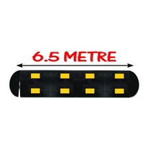 Kauçuk Kasis Ankara Hız Kesici Yol Kasisi Kauçuk Şaseli Trafik Kasisi 6.5 Metre 50x40 Cm