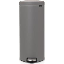 Brabantia Çöp Kutusu 30 Litre Newicon Pedallı Beton Gri 119187 Gri